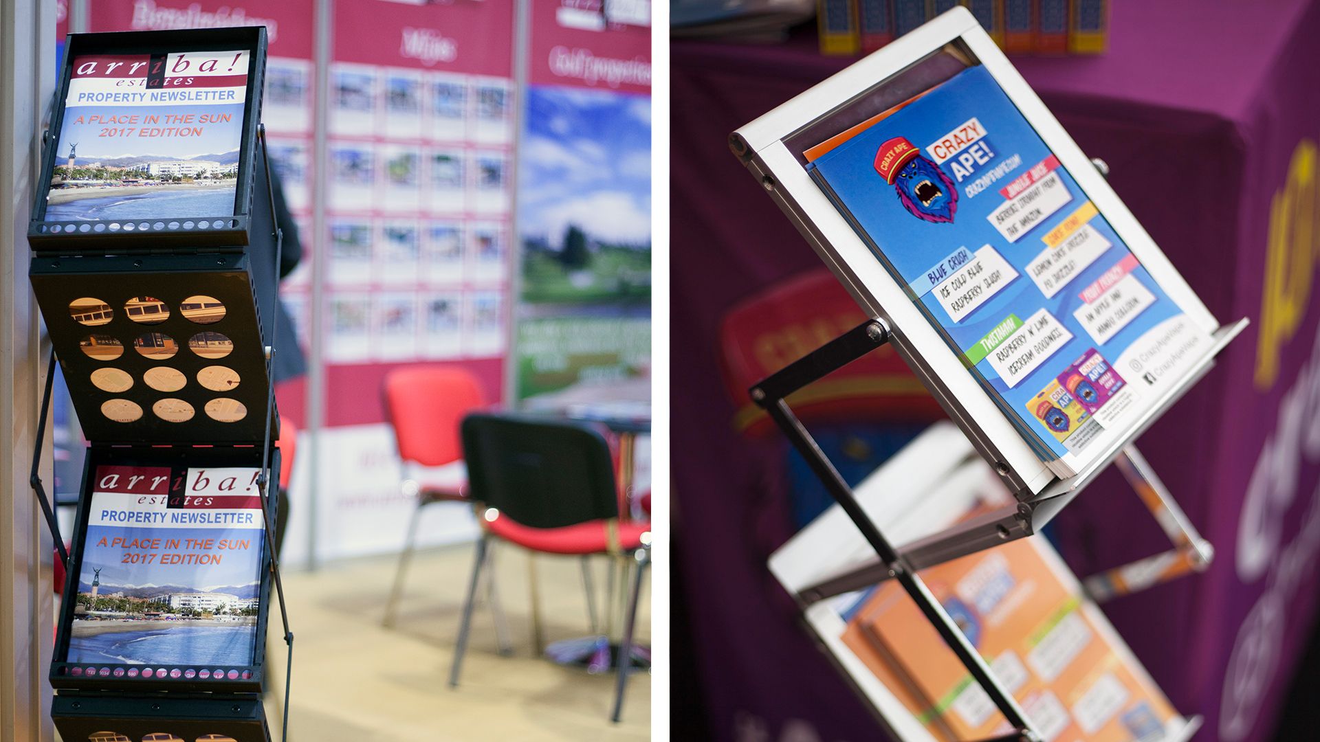 Exhibitor Favourites: Zig Zag Literature Racks
