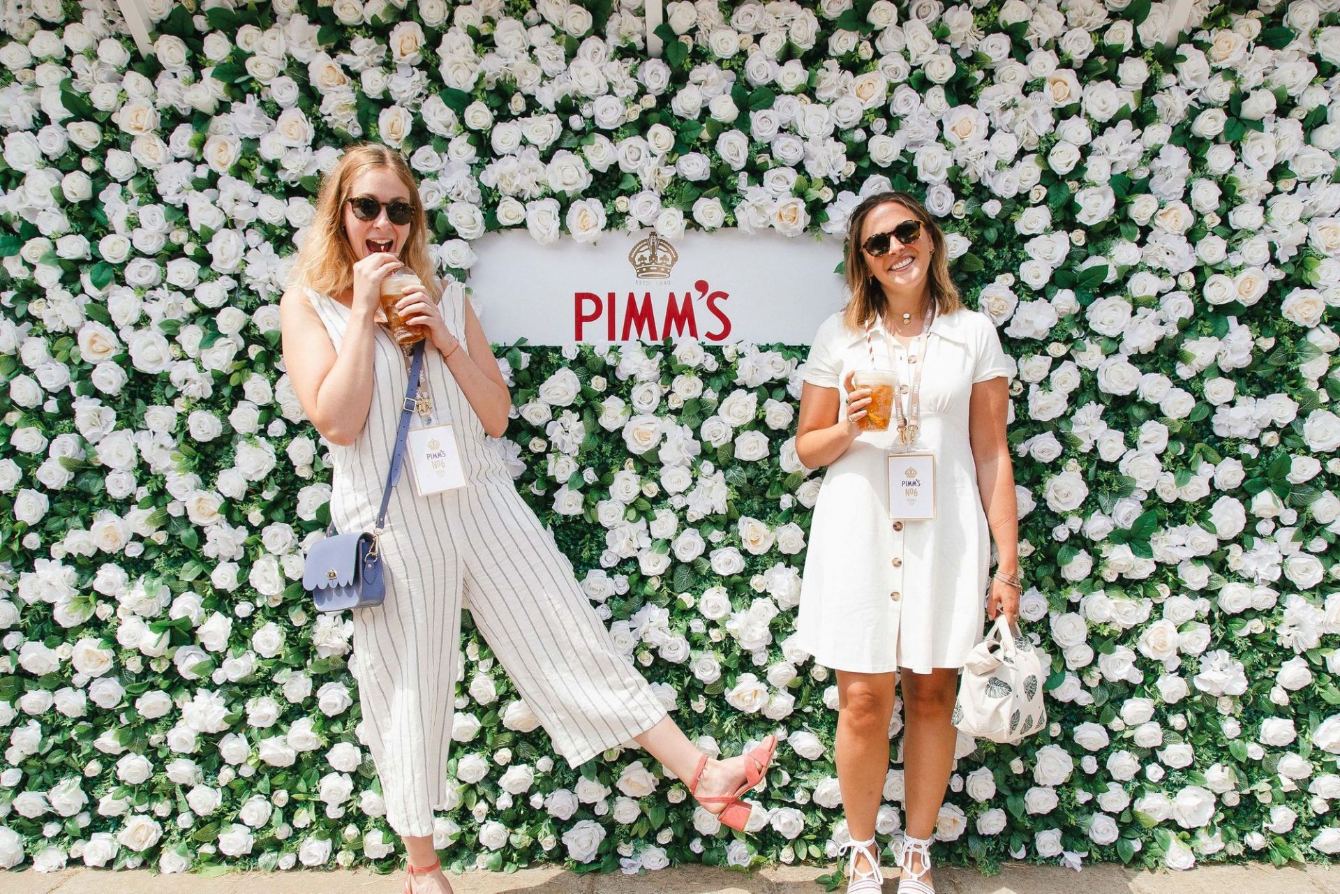 Influencers posing showcasing the brand