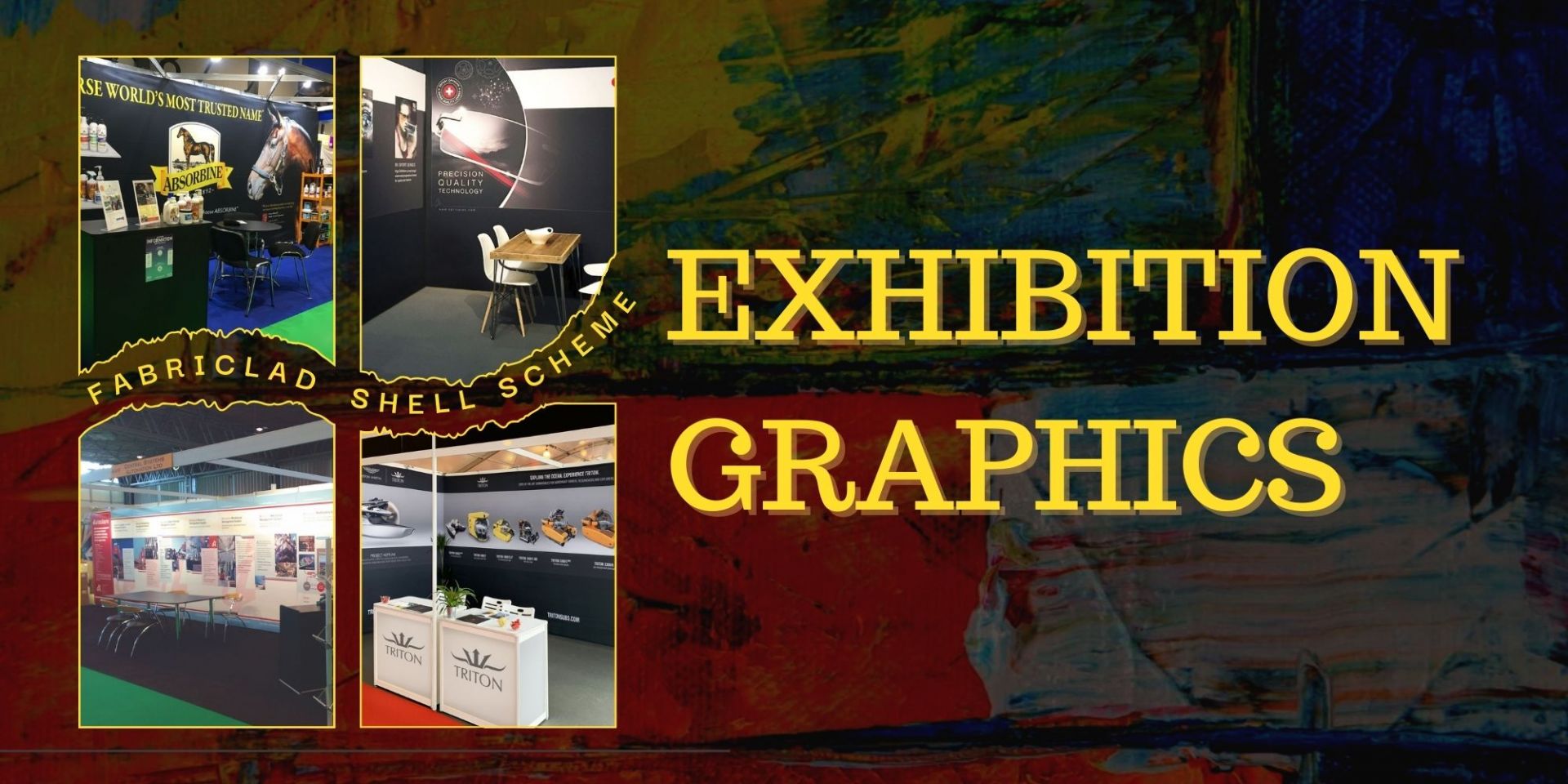 Introducing Fabriclad Shell Scheme Exhibition Graphics