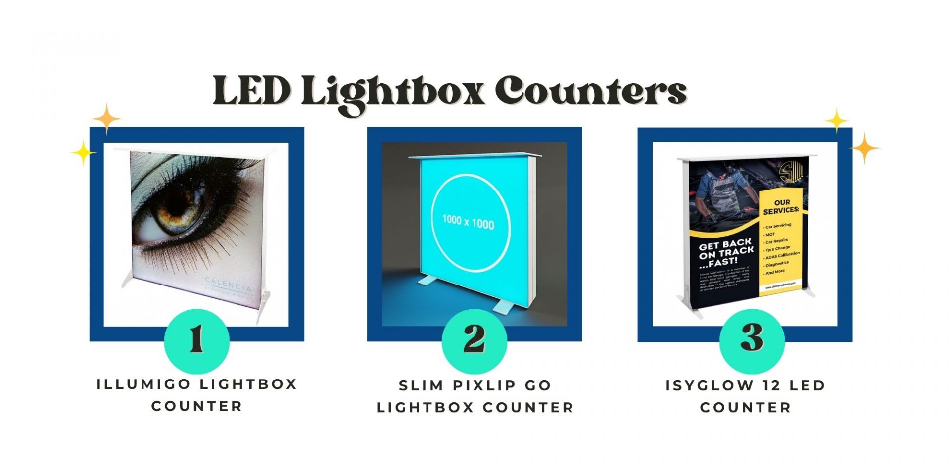 Glow Up Your Brand - The Power of LED Lightbox Counters