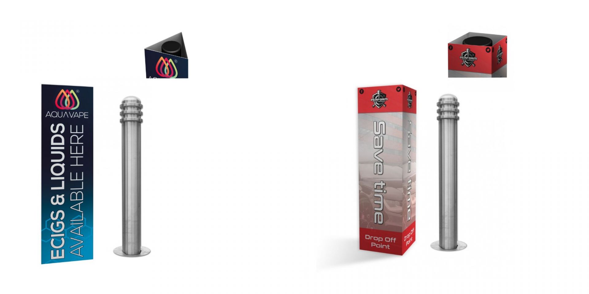 Bollard cover campaign example