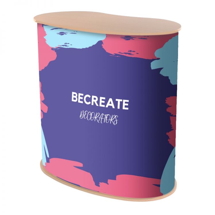 Buy Promotional Curved Counter