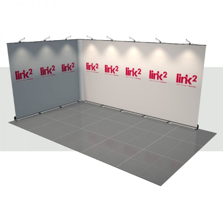 Buy Link2 Roller Banner Stand 5m x 3m 2 Open Sides