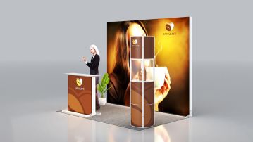 isyGlow Exhibition Stand Kit 3