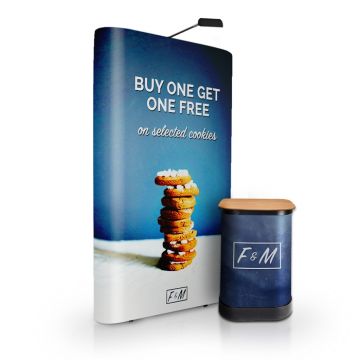 Straight Pop Up Stands | Pop Up Display Stands | ExpoCart