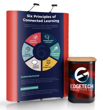 3x2 Curved Pop Up Stand