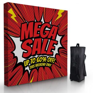 3x3 Eclipse Fabric Pop Up Stand