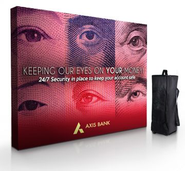 3x4 Eclipse Fabric Pop Up Stand