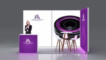 isyGlow Exhibition Stand Kit 1