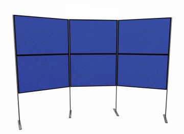 6 Panel & Pole PVC Display Board Kit