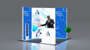 isyGlow Exhibition Stand Kit 6