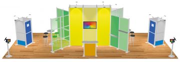 Centro Exhibition Stand 31 - 12m x 5m (3m High)