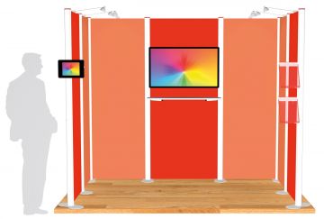 Centro Exhibition Stand 14 - 3m x 2m (2.265m High)