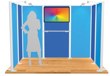 Centro Exhibition Stand 1 - 3m x 2m (2m High)