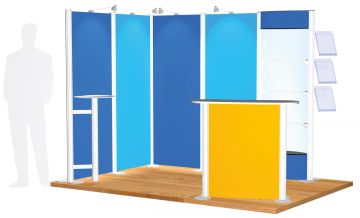 Centro Exhibition Stand 2 - 3m x 2m (2m High)