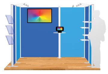 Centro Exhibition Stand 3 - 3m x 3m (2m High)