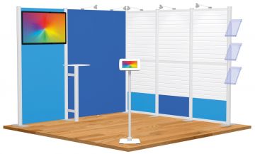 Centro Exhibition Stand 4 - 3m x 3m (2m High)