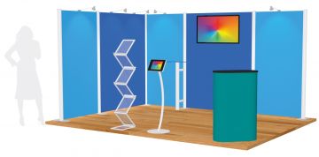 Centro Exhibition Stand 7 - 4m x 3m (2m High)