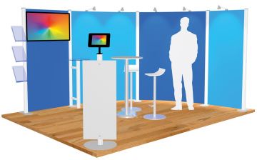 Centro Exhibition Stand 8 - 4m x 3m (2m High)