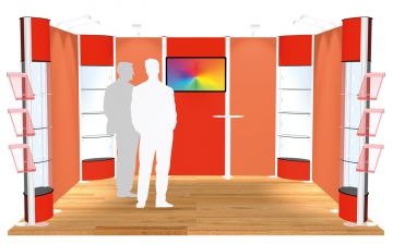 Centro Exhibition Stand 16 - 4m x 4m (2.265m High)