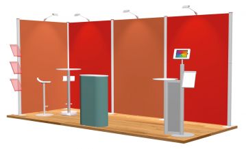 Centro Exhibition Stand 17 - 5m x 2m (2.265m High)