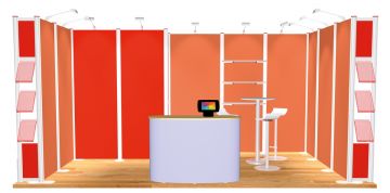 Centro Exhibition Stand 18 - 5m x 3m (2.265m High)