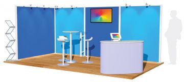 Centro Exhibition Stand 10 - 5m x 3m (2m High)