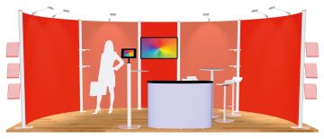 Centro Exhibition Stand 19 - 6m x 3m (2.265m High)