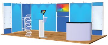 Centro Exhibition Stand 12 - 6m x 3m (2m High)
