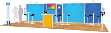 Centro Exhibition Stand 13 - 9m x 4m (2m High)