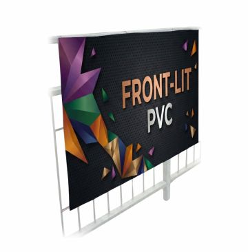 1 x 1 Outdoor PVC Banner - Front-Lit PVC