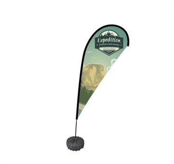 Medium 2.8m Teardrop Flag