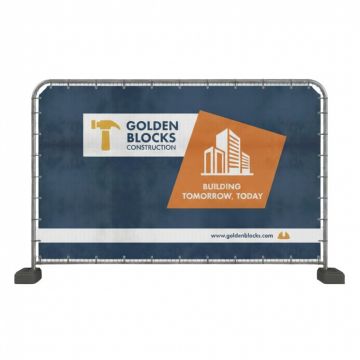 Custom Printed Mesh Fence Covers