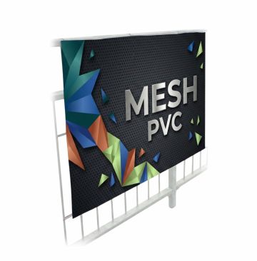 1 x 1 Outdoor PVC Banner - Mesh PVC