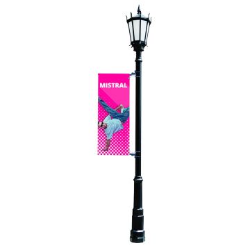 Mistral Lamp Post Banner Display