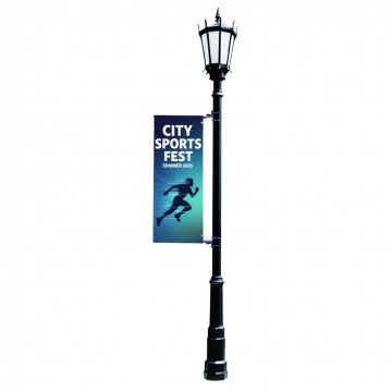 Mistral Lamp Post Banner Display