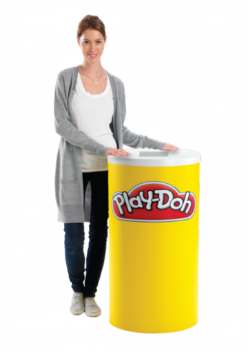 Swift 360 Promotional Plinth with Tablet Display