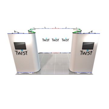 Twist Modular Stand - 4m x 3m