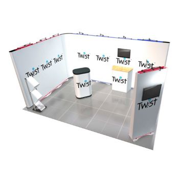 Twist Modular Stand - 4.5m x 3m