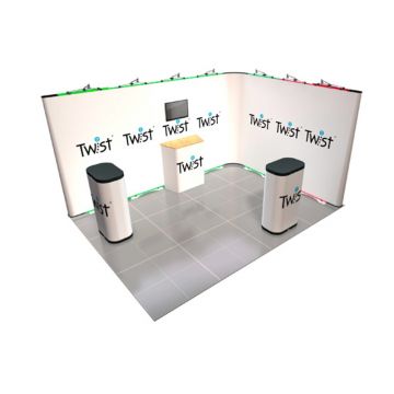 Twist Modular Stand - 4m x 3m