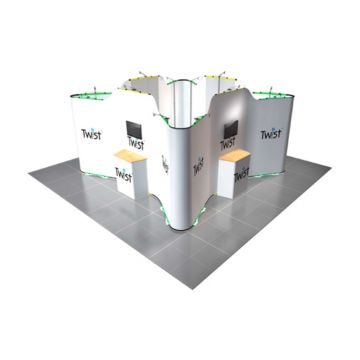 Twist Modular Stand - Island - 6m x 6m