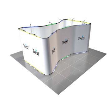 Twist Modular Stand - Island - 5m x 5m