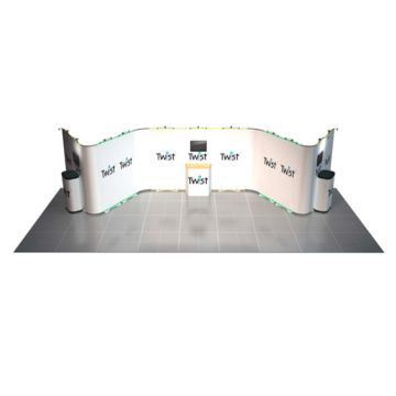 Twist Modular Stand - 9m x 4m