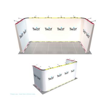 Twist Modular Stand - 5m x 2m