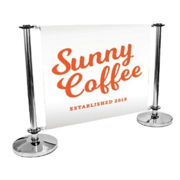 Chrome Café Barrier 