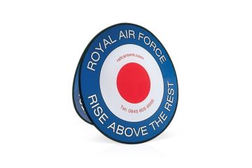 Round Pop Out Banner