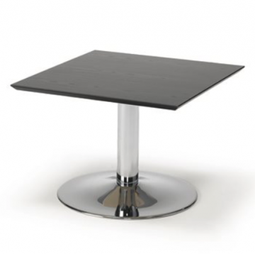 Square Chrome Coffee Table