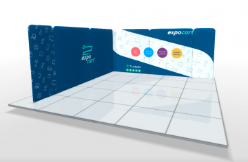 Modulate™ 5m x 5m Fabric Exhibition Stand A
