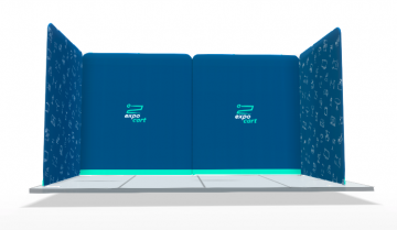 Modulate™ 4m x 3m Fabric Exhibition Stand B
