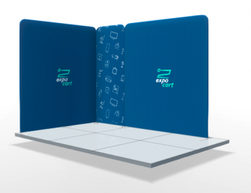 Modulate™ 3m x 2m Fabric Exhibition Stand A